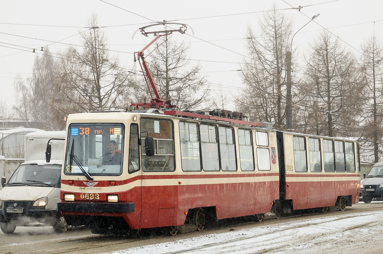 Санкт-Петербург, ЛВС-86К № 0623