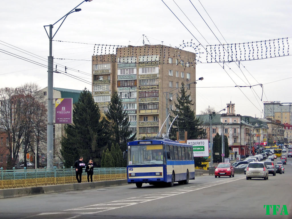 Ровно, Škoda 14Tr05 № 145