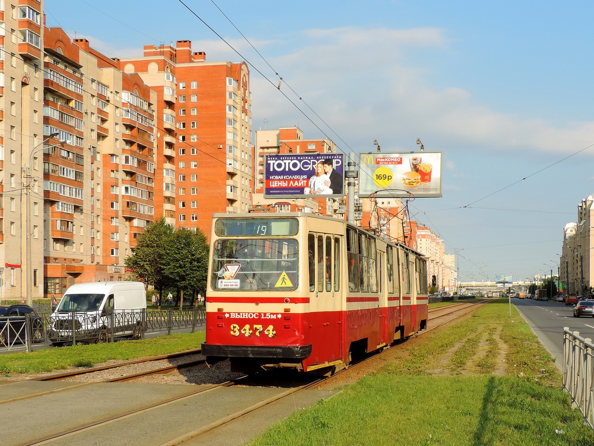 Санкт-Петербург, ЛВС-86К № 3474