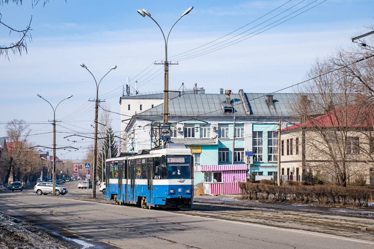 Усть-Каменогорск, Tatra KT4DtM № 102