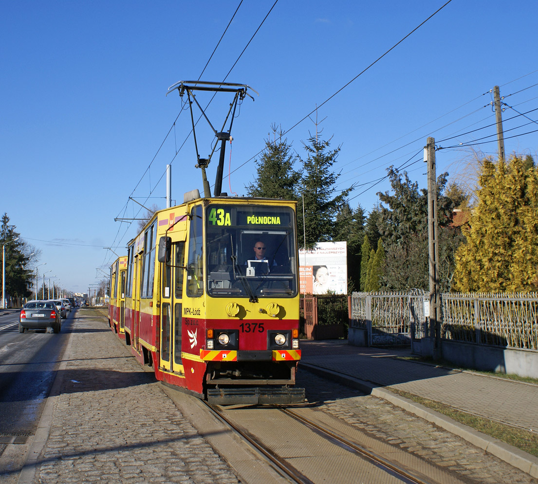 Łódź, Konstal 805Na № 1375