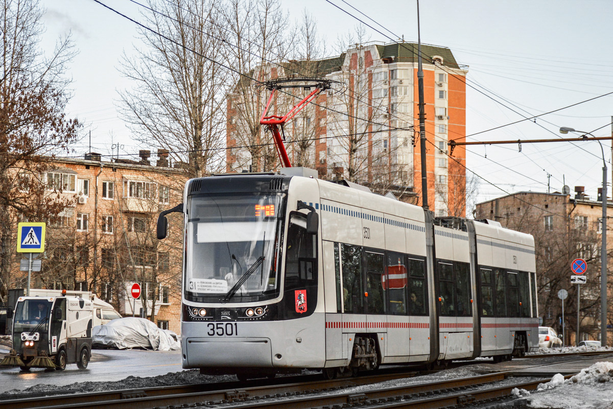 Москва, 71-414 (Pesa Fokstrot) № 3501