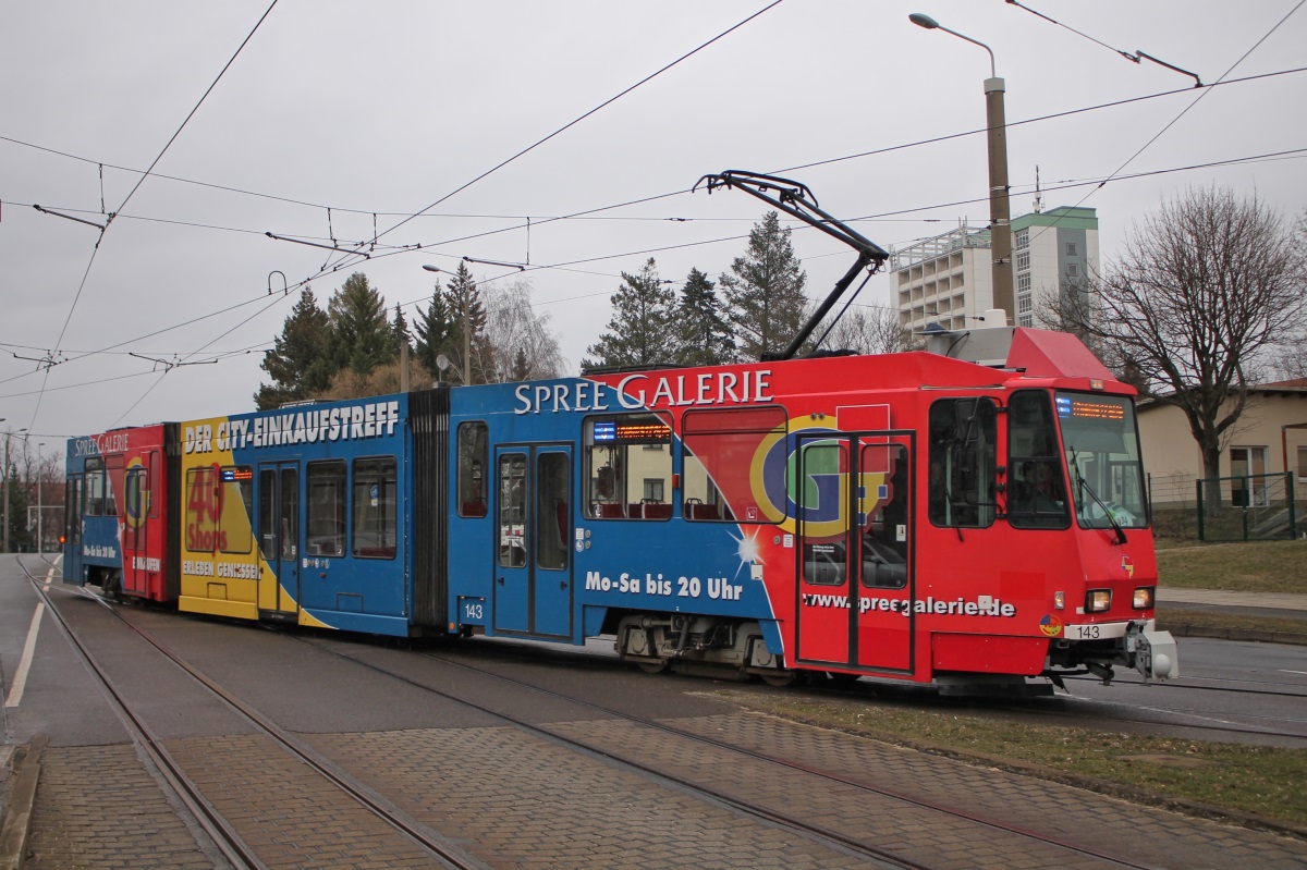 Котбус, Tatra KTNF6 № 143