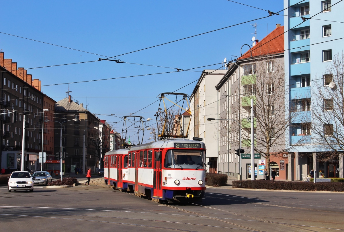 Оломоуц, Tatra T3R.P № 178
