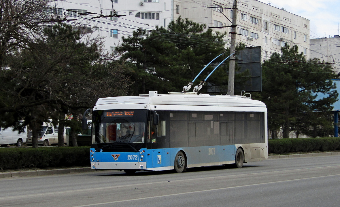 Севастополь, Тролза-5265.03 «Мегаполис» № 2072 Севастополь, Тролза-5265.03 «Мегаполис» № 2072