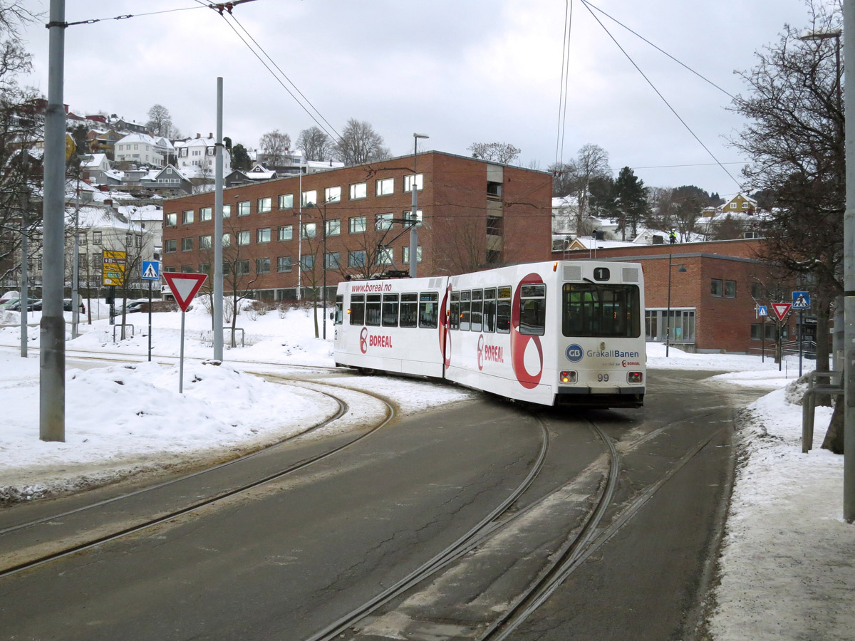 Тронхейм, LHB GT6 Typ Braunschweig № 99