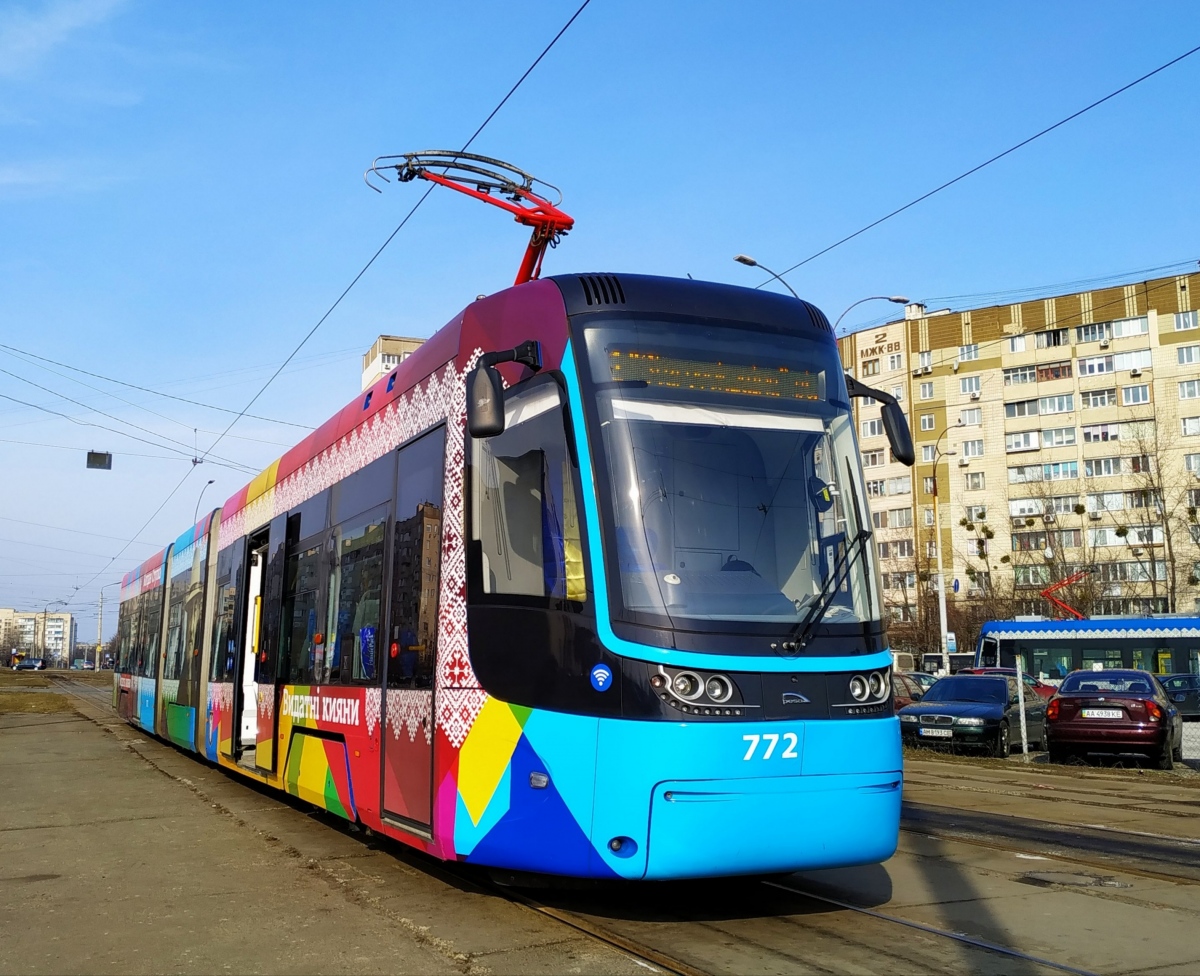 Киев, PESA 71-414К (Fokstrot) № 772