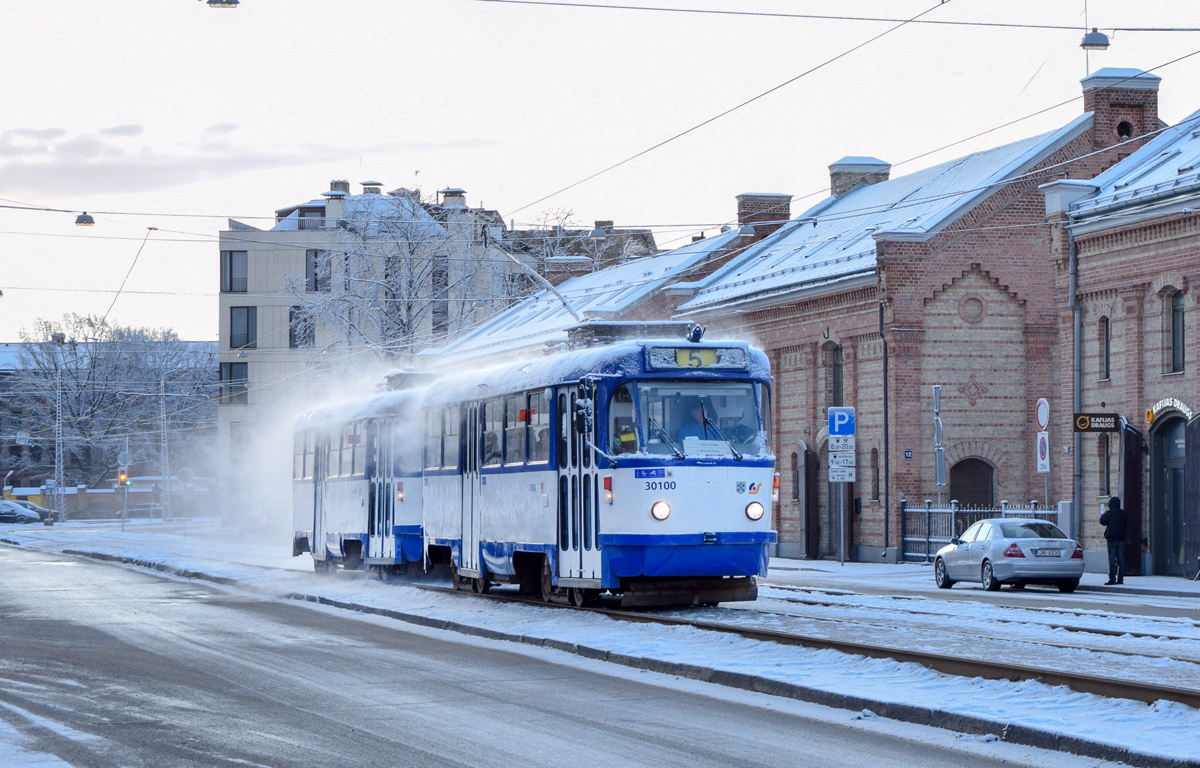 Рига, Tatra T3A № 30100