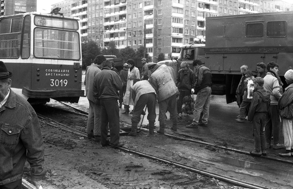 Санкт-Петербург, ЛВС-86К № 3019; Санкт-Петербург — Ремонты