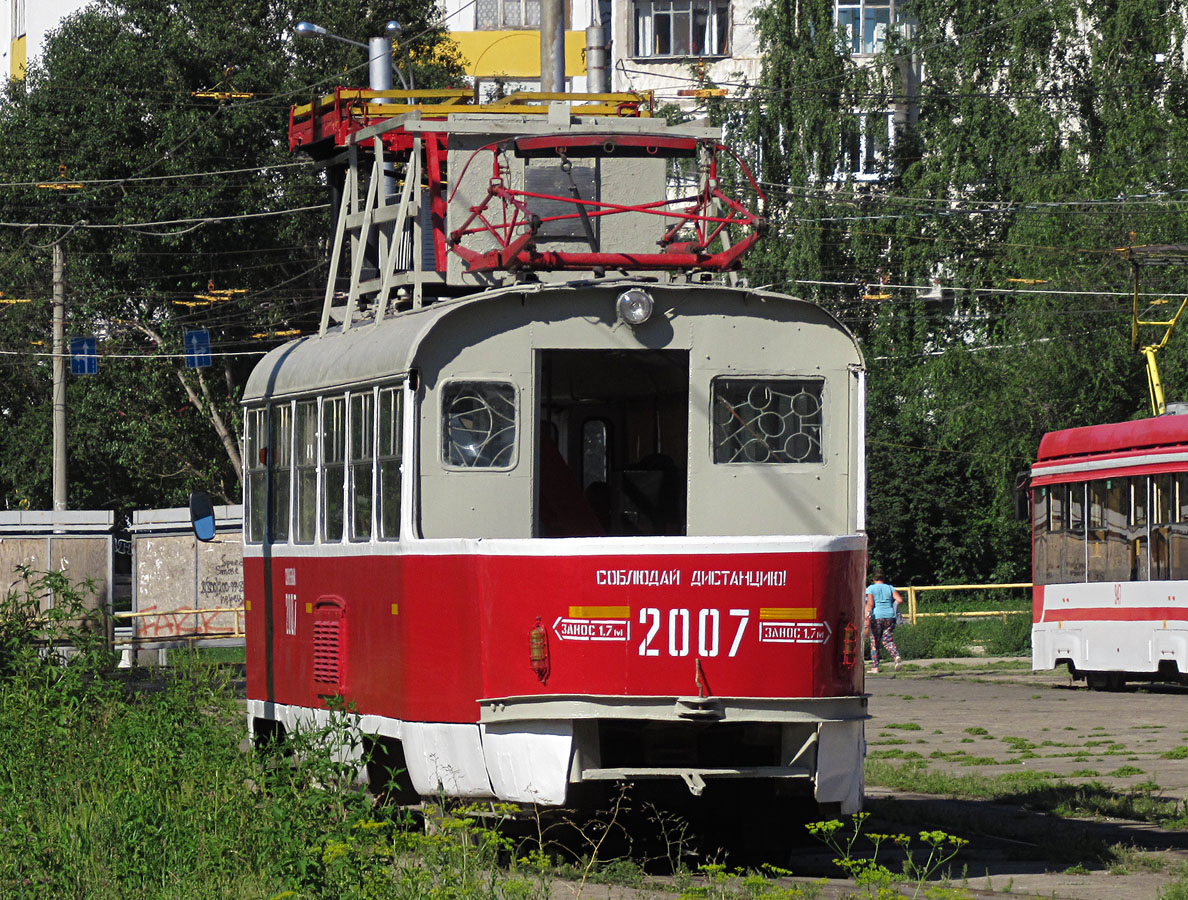 Самара, Tatra T3SU (двухдверная) № 2007