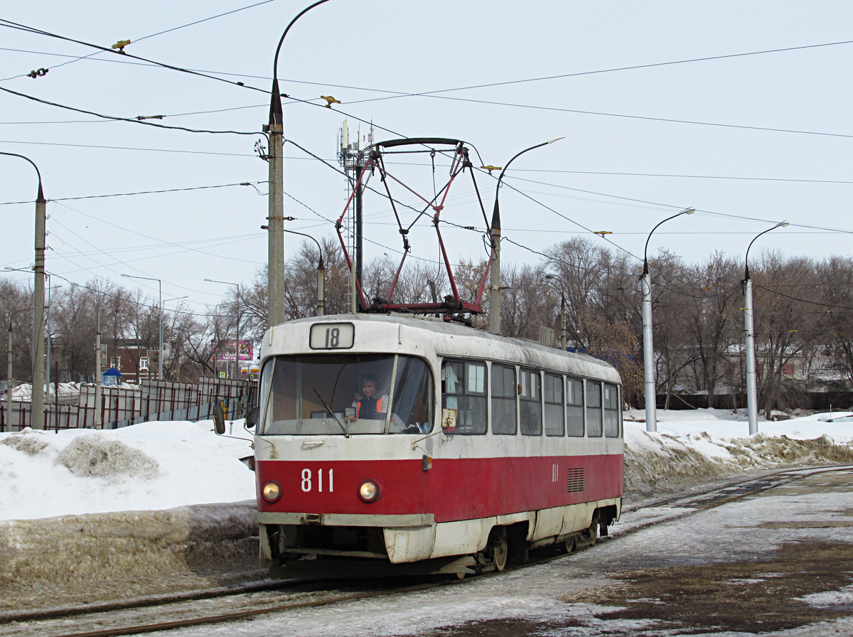 Самара, Tatra T3SU № 811