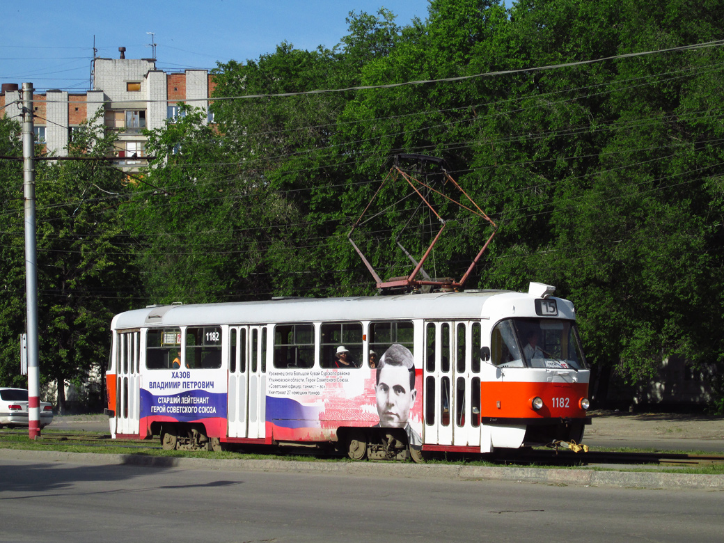 Ульяновск, Tatra T3SU № 1182