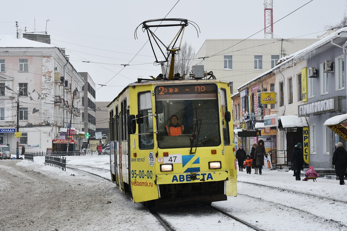 Омск, 71-608ЭП № 47