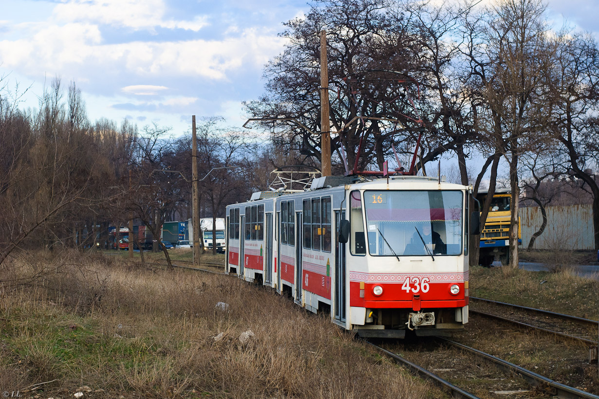 Zaporizzsja, Tatra T6B5SU — 436