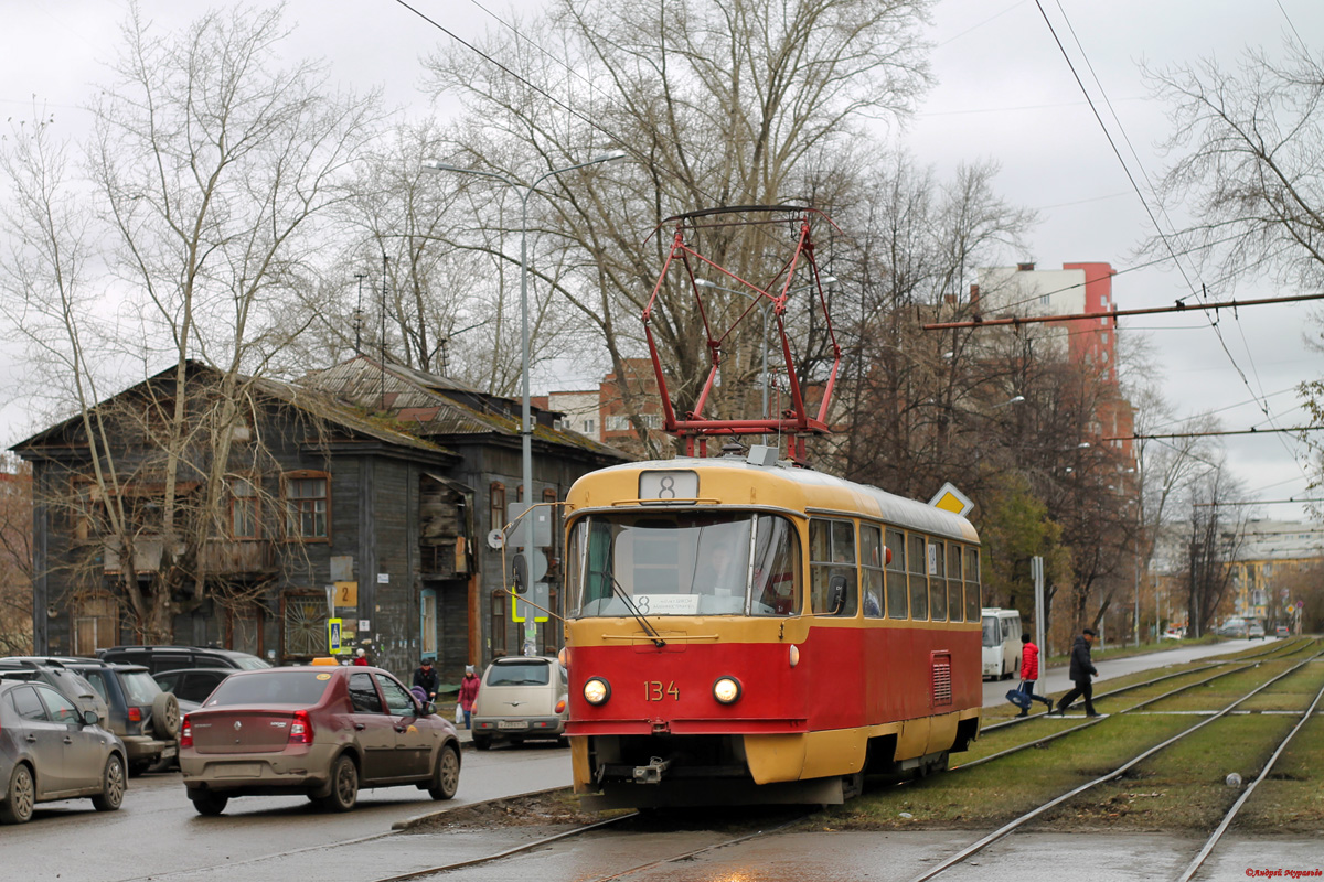 Екатеринбург, Tatra T3SU № 134