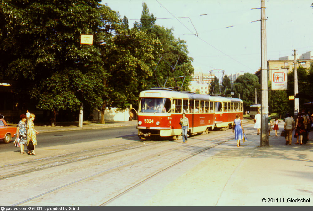 Киев, Tatra T3SU (двухдверная) № 5324; Киев — Исторические фотографии