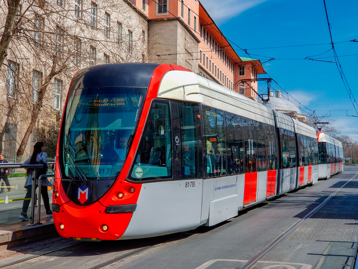 Стамбул, Alstom Citadis 304 № 817