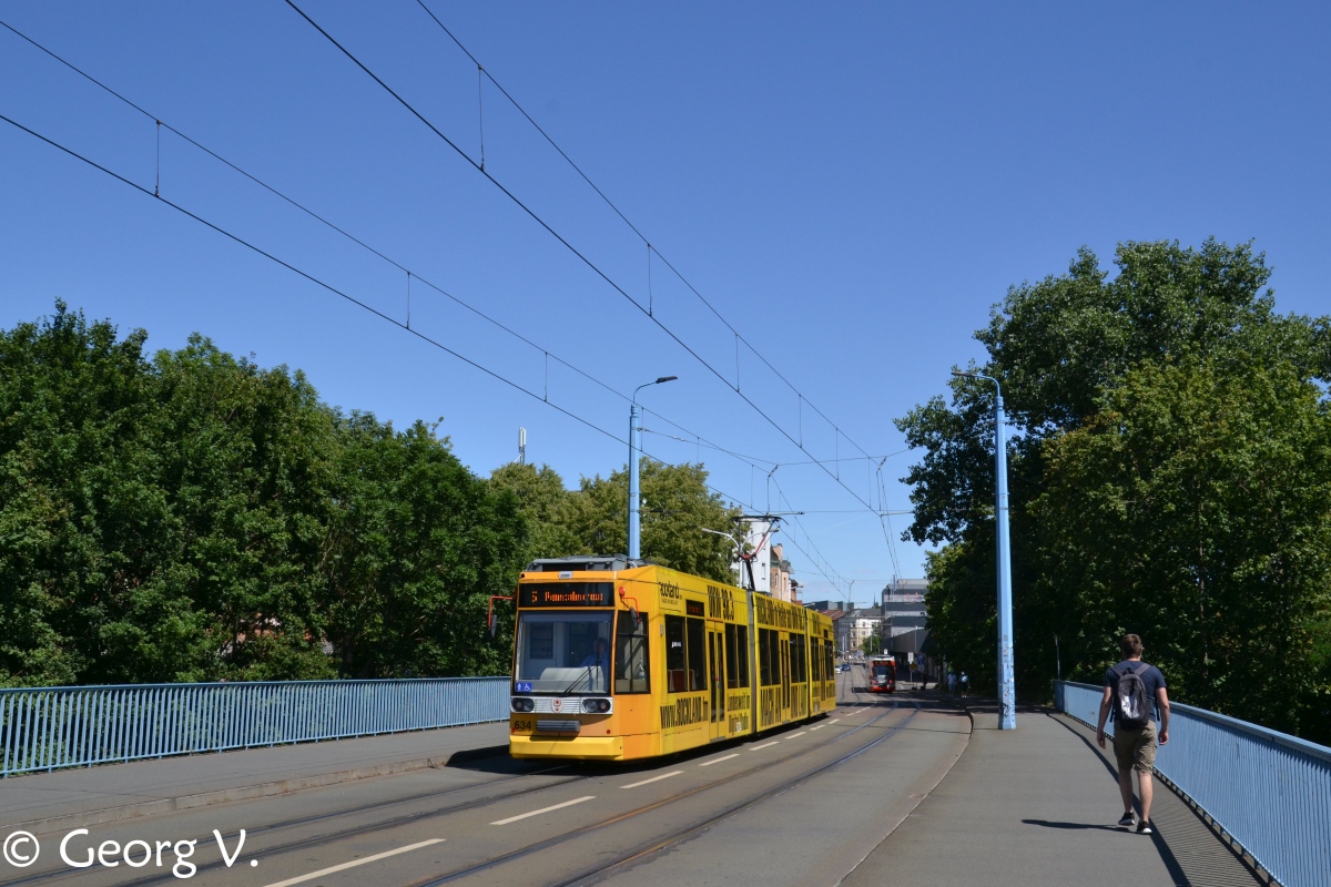 Галле, Duewag MGT6D № 634