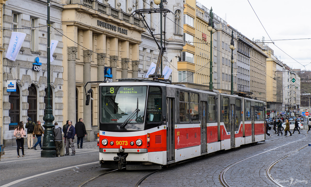 Prague, Tatra KT8D5R.N2P № 9073