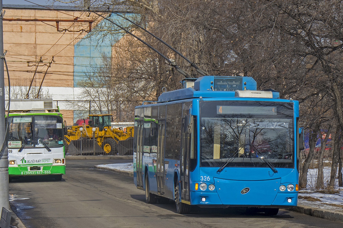 伊爾庫次克, VMZ-5298.01 “Avangard” # 326; 伊爾庫次克, LiAZ-528031 # 309