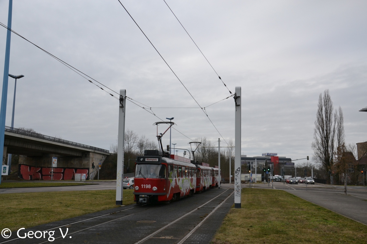 Галле, Tatra T4DC № 1198