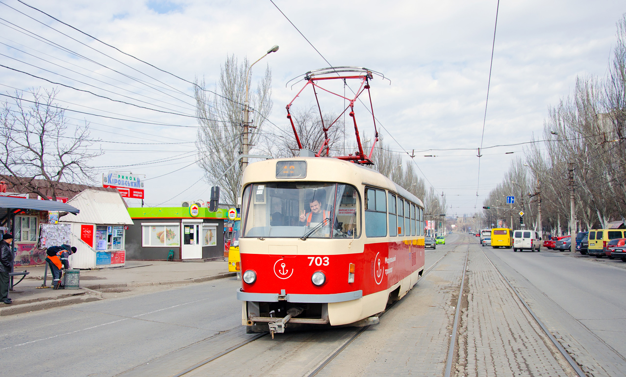 Мариуполь, Tatra T3SUCS № 703