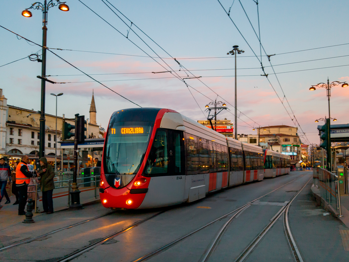 Стамбул, Alstom Citadis 304 № 814