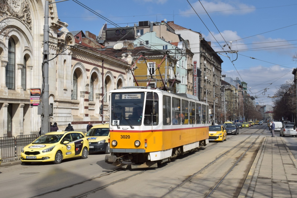 София, Tatra T6A2B № 3020