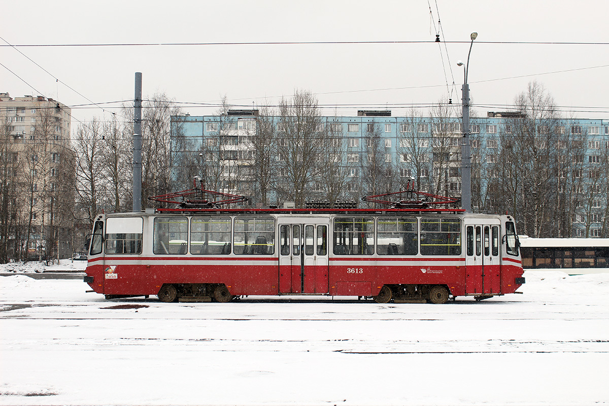 Санкт-Петербург, ТС-77 № 3613; Санкт-Петербург — Конечные станции и разворотные кольца