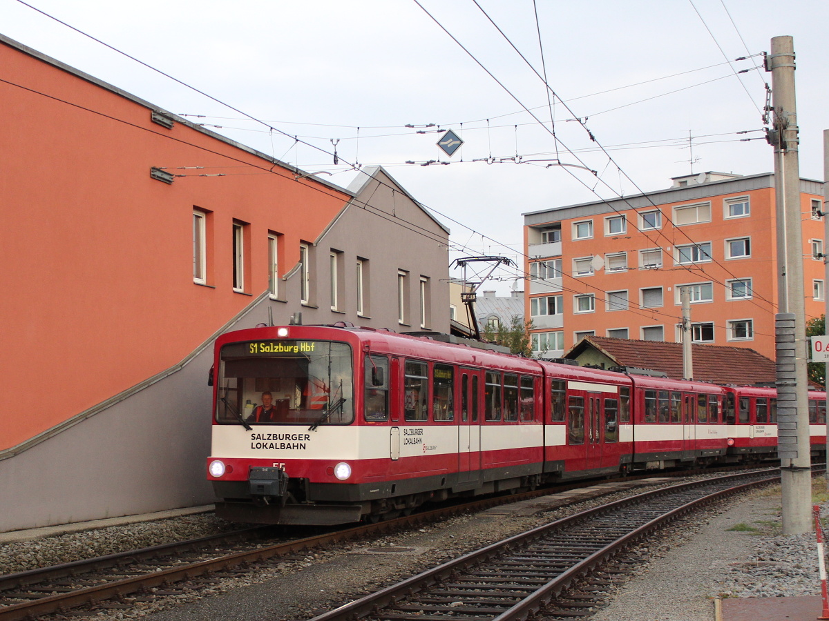 Zalcburgas, SGP GT8NF nr. 55; Zalcburgas — Salzburger Lokalbahn