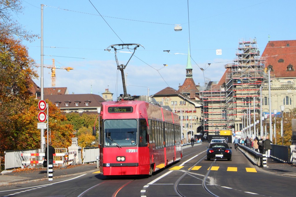 Берн, ACMV/ABB/Duewag Be 4/8 № 731