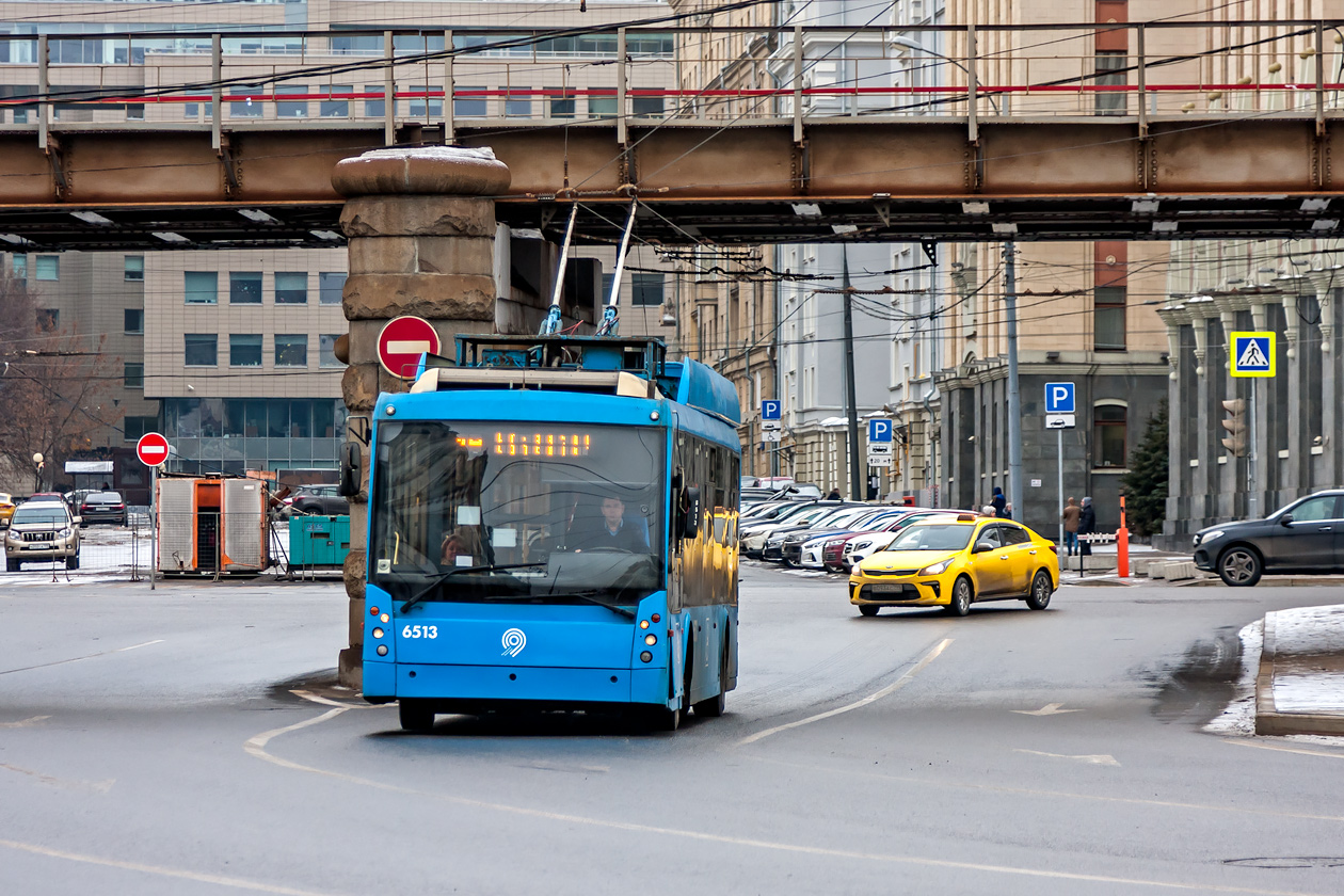 Москва, Тролза-5265.00 «Мегаполис» № 6513