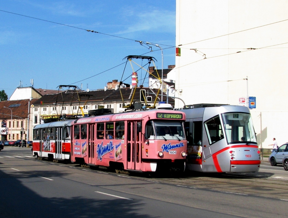 Брно, Tatra T3G № 1604