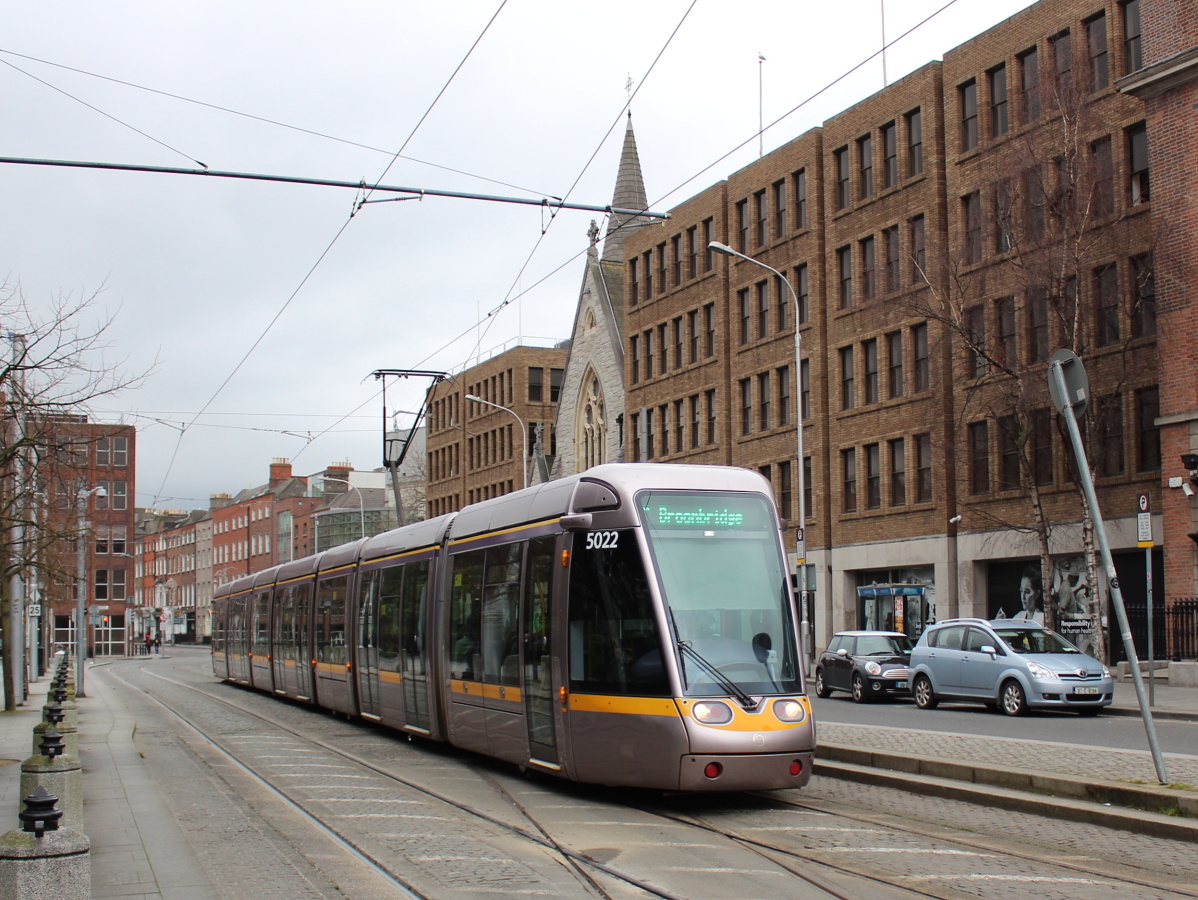 Дублин, Alstom Citadis 402 № 5022