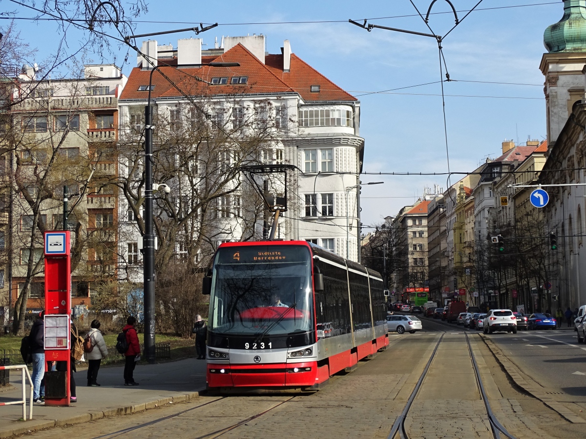 Прага, Škoda 15T3 ForCity Alfa Praha № 9231