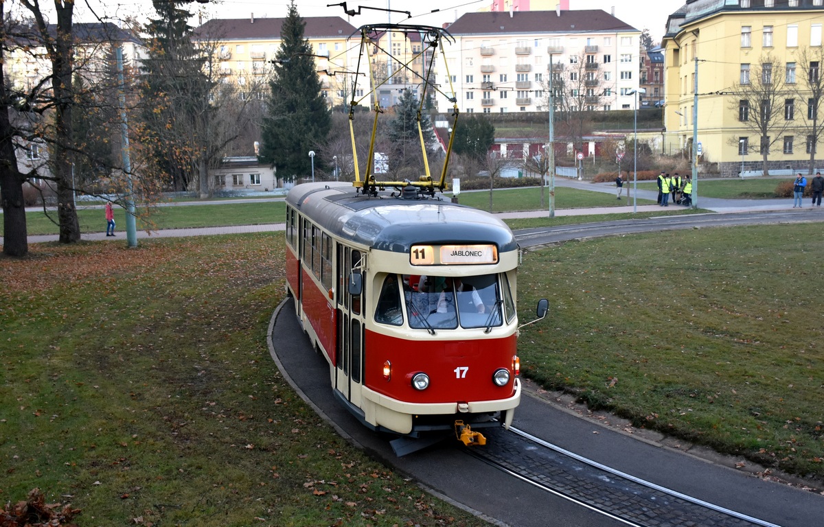 Либерец ― Яблонец-над-Нисой, Tatra T2R № 17; Либерец ― Яблонец-над-Нисой — Прощание с вагонами Tatra T2R