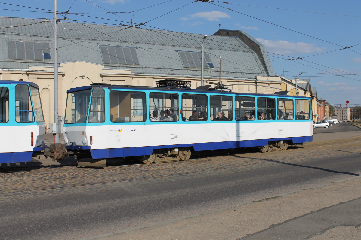 Рига, Tatra T3MR (T6B5-R) № 35241