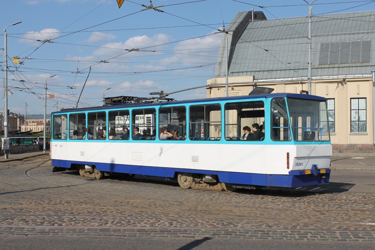 Рига, Tatra T3MR (T6B5-R) № 35241