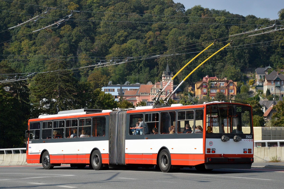 Brno, Škoda 15TrM № 3502