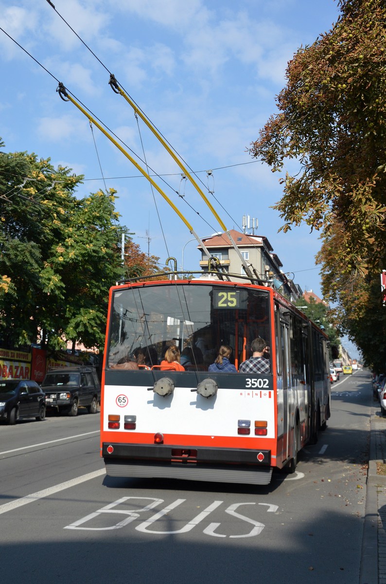 Brno, Škoda 15TrM № 3502