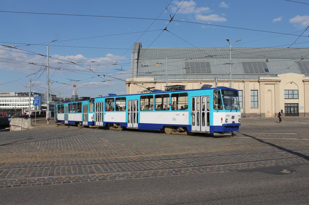 Рига, Tatra T3MR (T6B5-R) № 35076