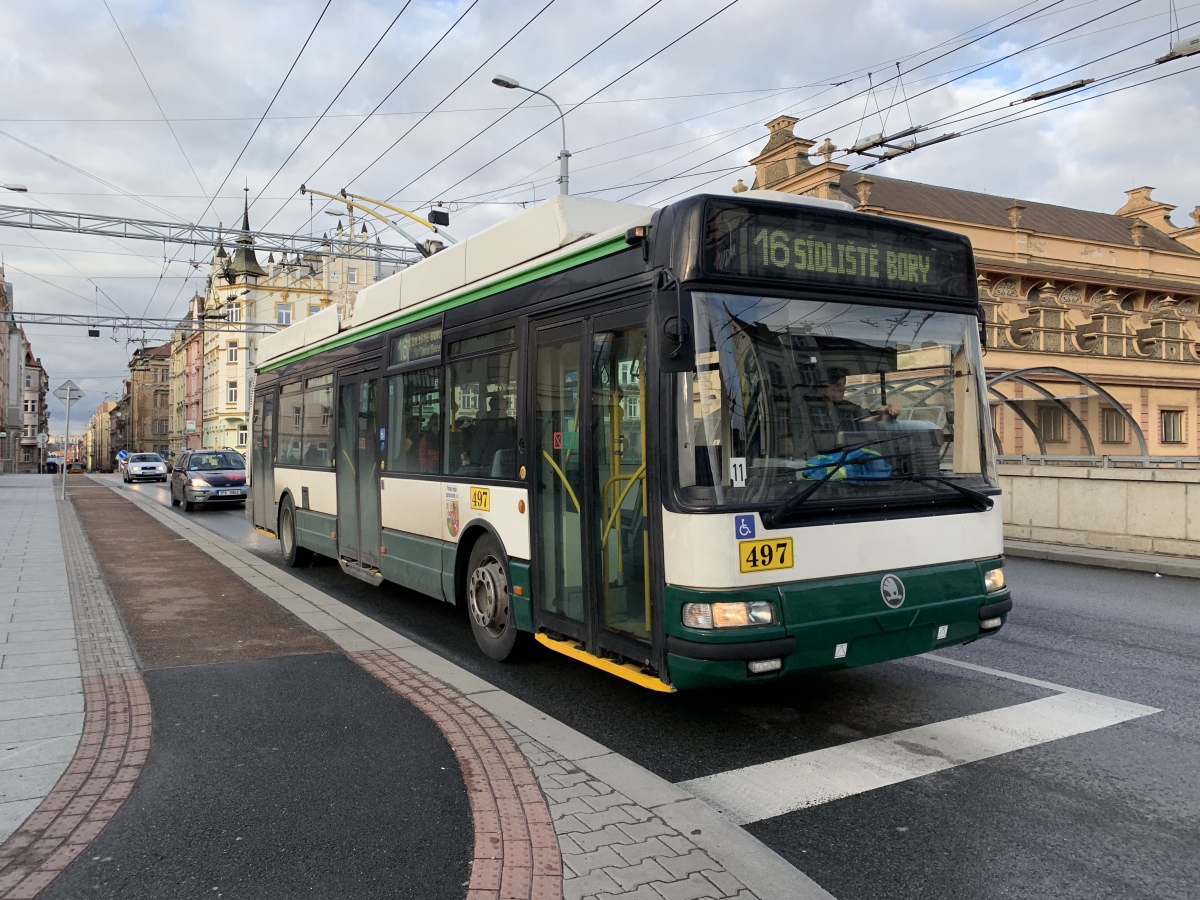 Пльзень, Škoda 24Tr Irisbus Citybus № 497