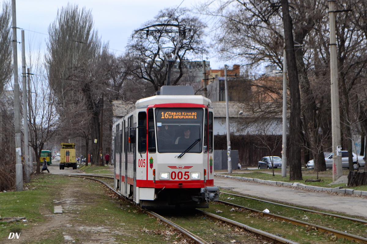 Запорожье, Tatra KT4DtM № 005