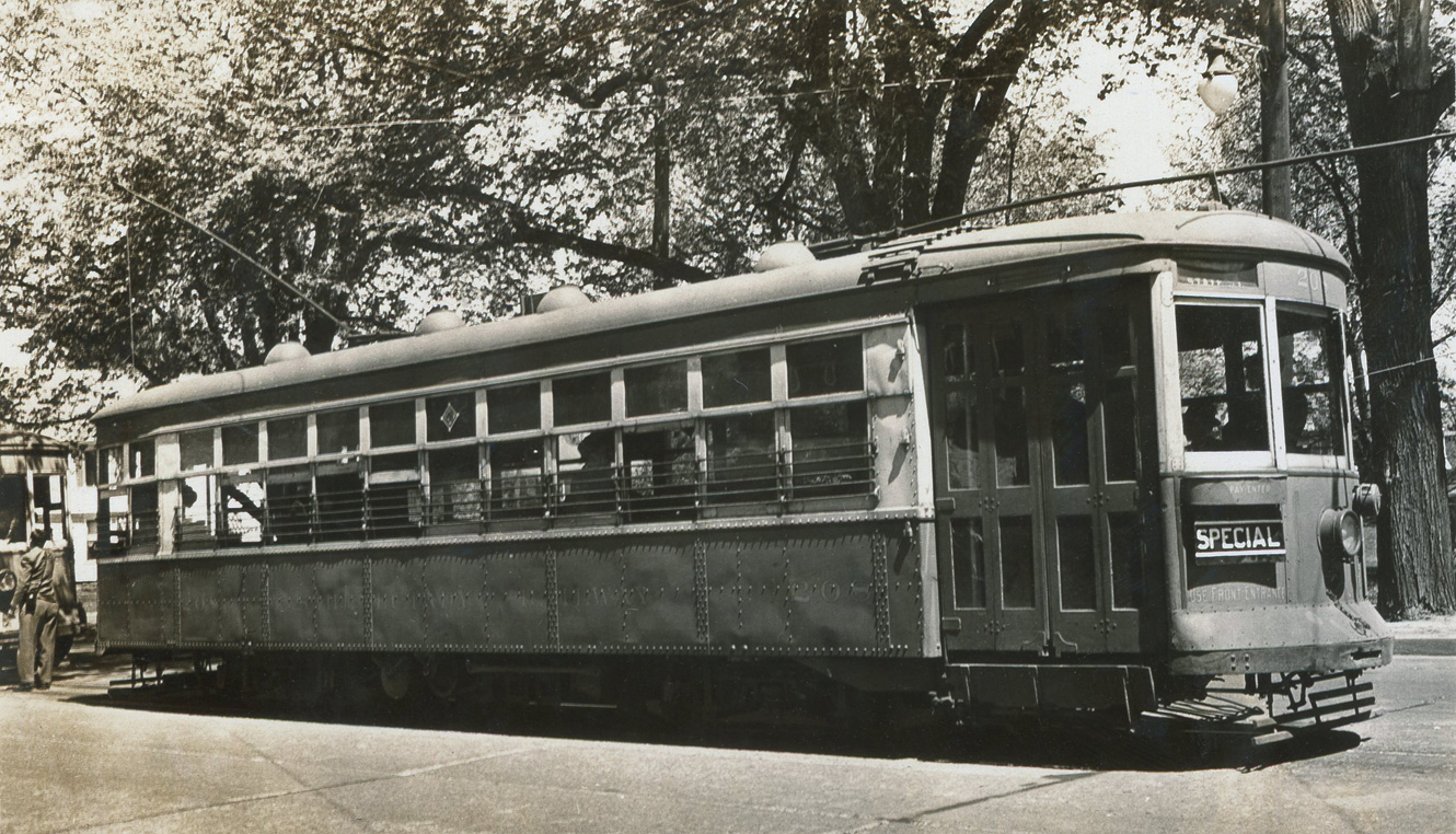 Скенектади, Четырёхосный моторный Brill № 208