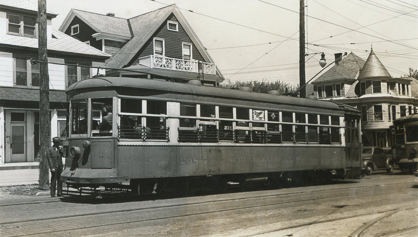 Скенектади, Четырёхосный моторный Brill № 208