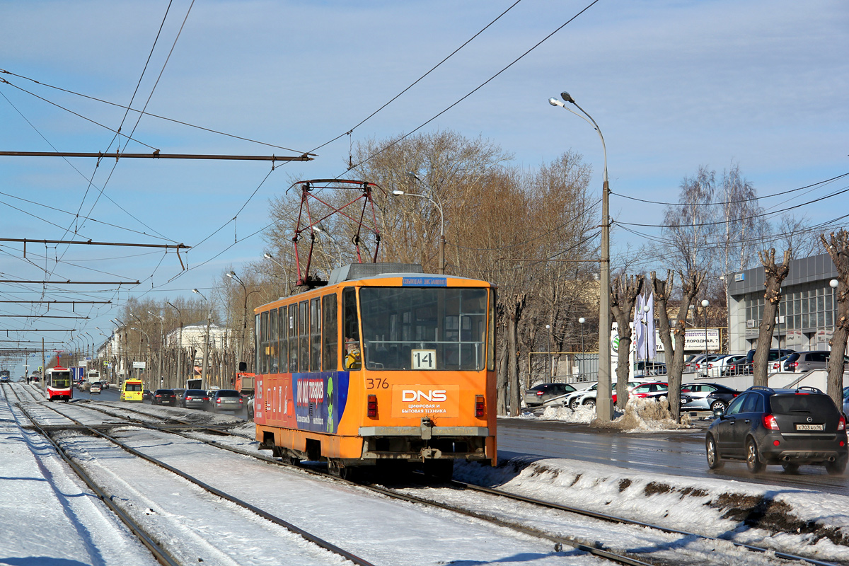 Jekaterinburga, Tatra T6B5SU № 376