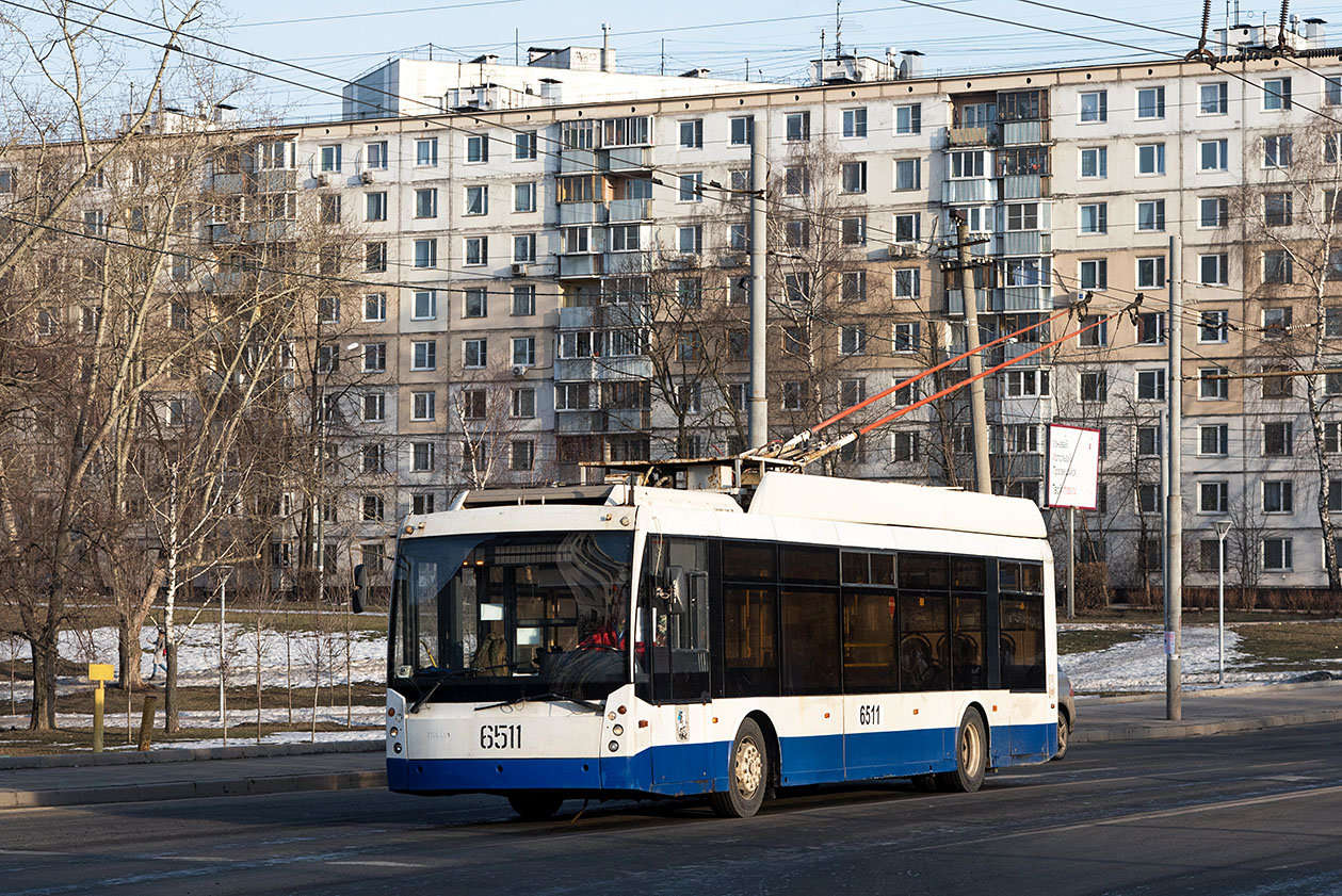 Москва, Тролза-5265.00 «Мегаполис» № 6511