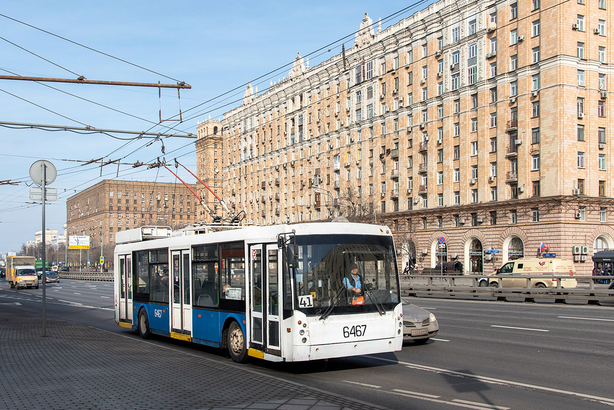 Москва, Тролза-5265.00 «Мегаполис» № 6467
