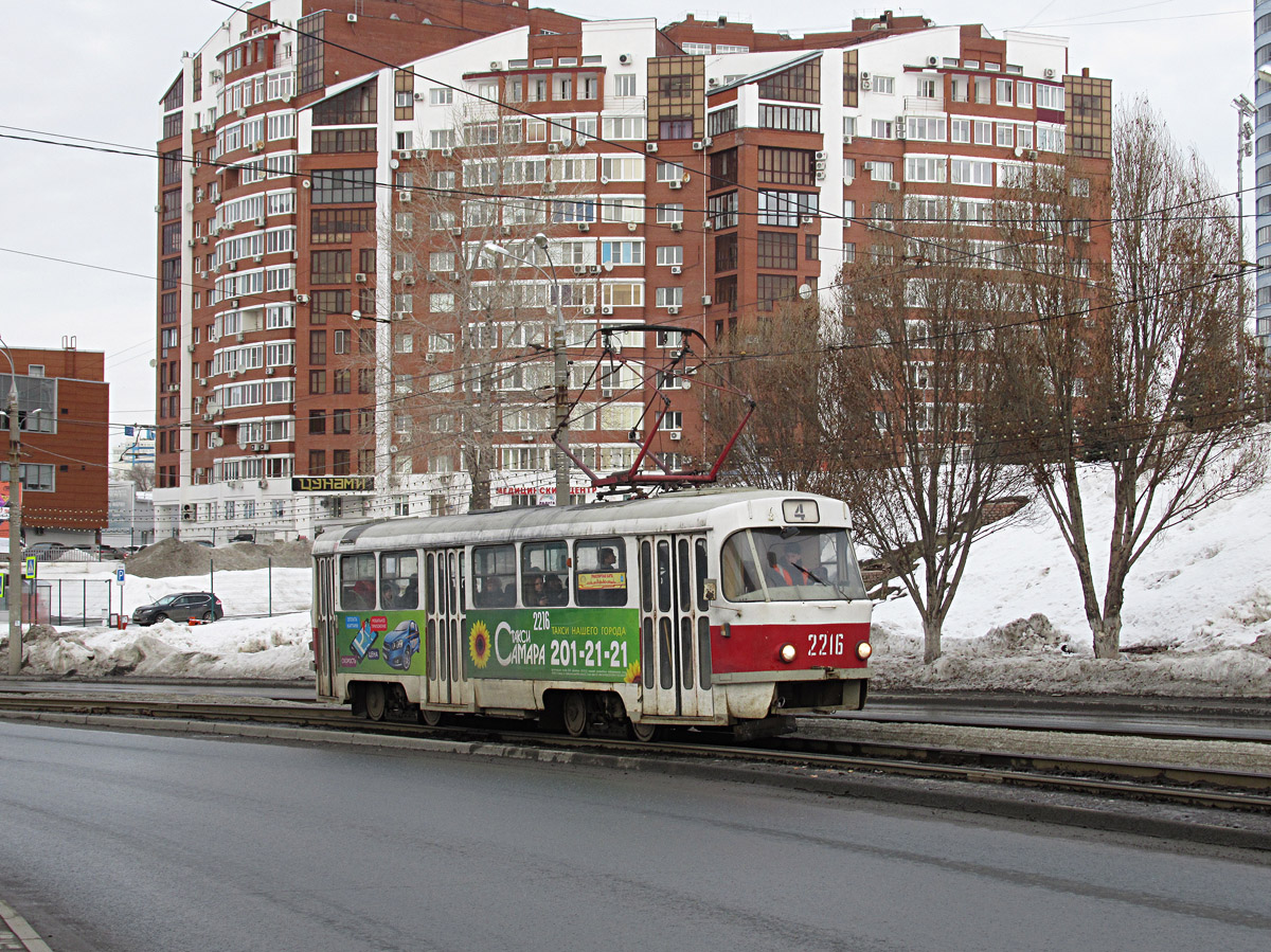 Самара, Tatra T3SU № 2216