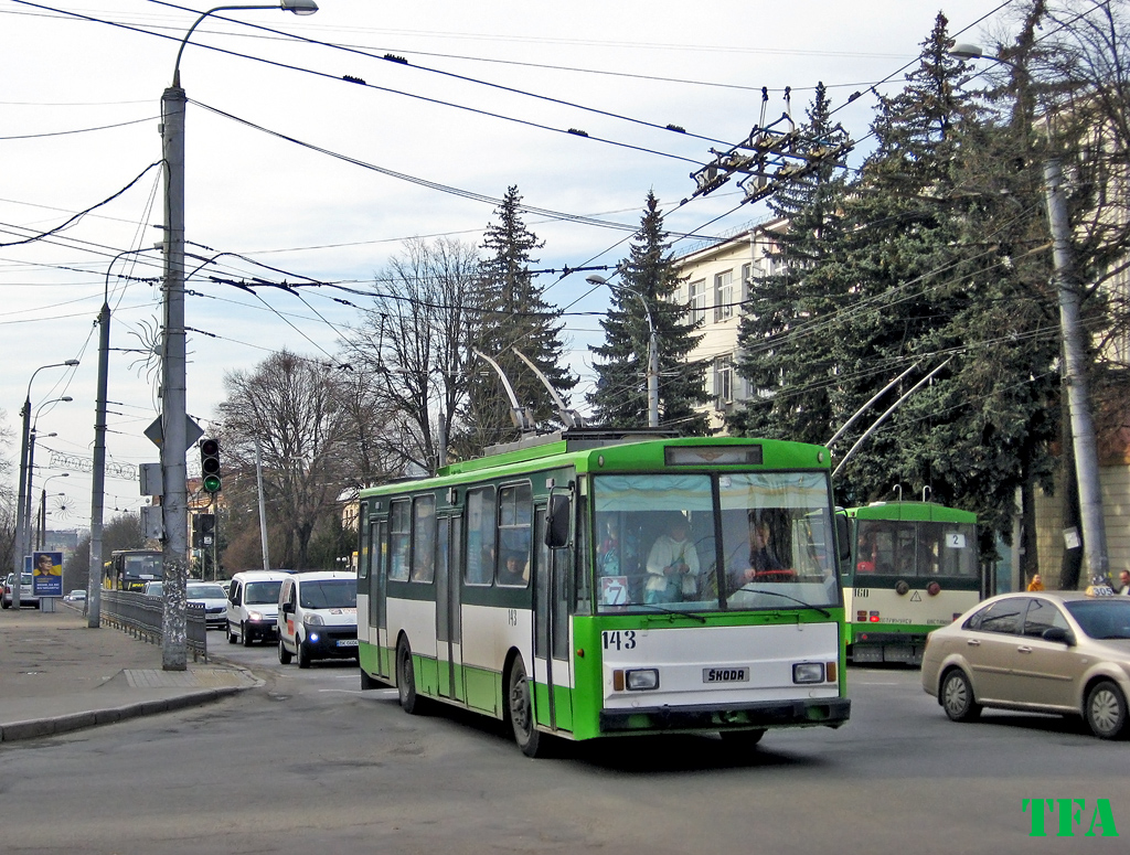 Ровно, Škoda 14Tr05 № 143